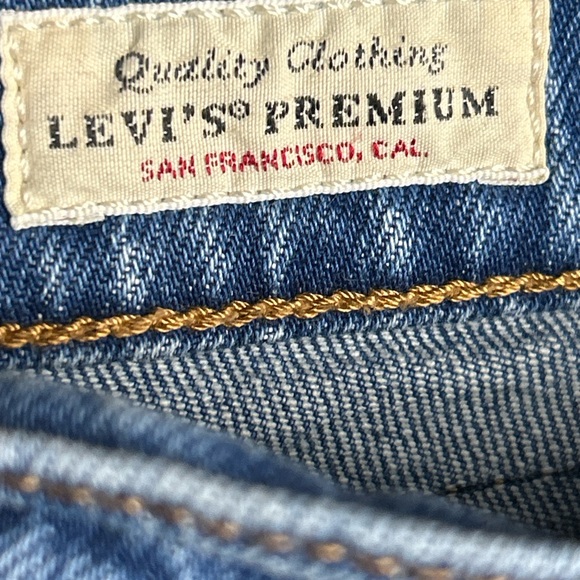 Levi’s Premium WEDGIE STRAIGHT Button Fly Jeans – Size 28 - Picture 9 of 16